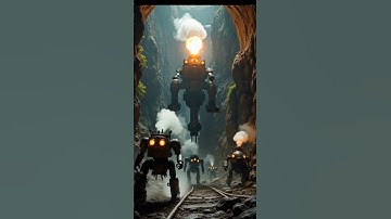 Ai animated  robot🤖 funny Cartoon video 🤖🦿🦾 All machine generated?