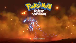 Pokemon Ruby Intro Remake