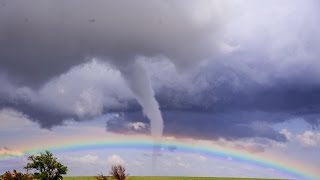 5/9/15 Eads to Cheyenne CO #Rainbow with Tornado &amp; After Dark Tornadoes in Kansas | Basehunters