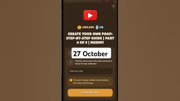 Create Your Own POAP Step-by Step Guide | Part 4 of 5 | MeemFi #memefi  #a