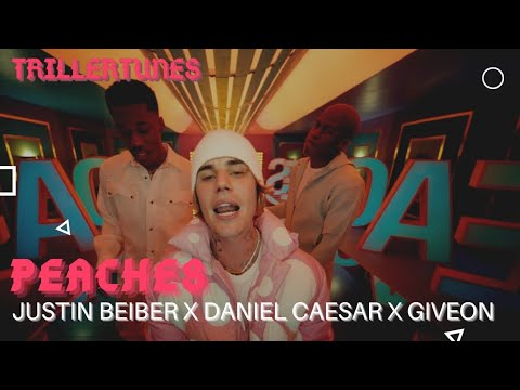 Peaches (feat. Daniel Caesar & Giveon) - song and lyrics by Justin Bieber,  Daniel Caesar, Giveon