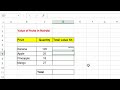 Data calculations across multiple sheets in MS Excel