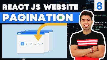 React JS Website in Hindi #8:  PAGINATION in React JS  🔥