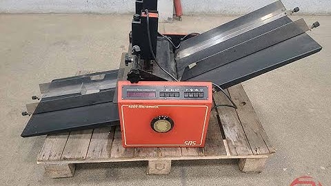 Pierce SocBox SNS 4000 Micromatic w/ Heavy Duty Numbering Head - 100522000640A