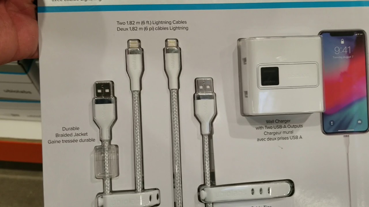 Lighting Cable Charging Kit at Costco YouTube