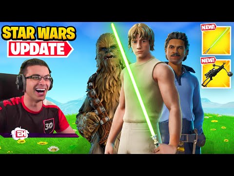 New Fortnite Star Wars Update!