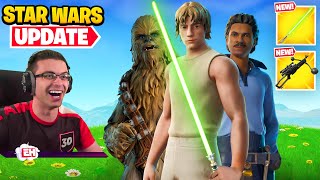 New Fortnite Star Wars Update!