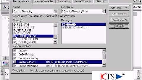 Multithreaded Programming using VC++ and Worker threads