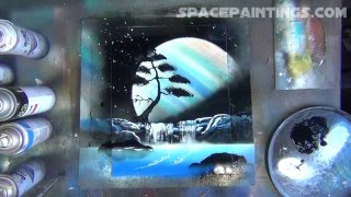 Spray Paint Art - Linear