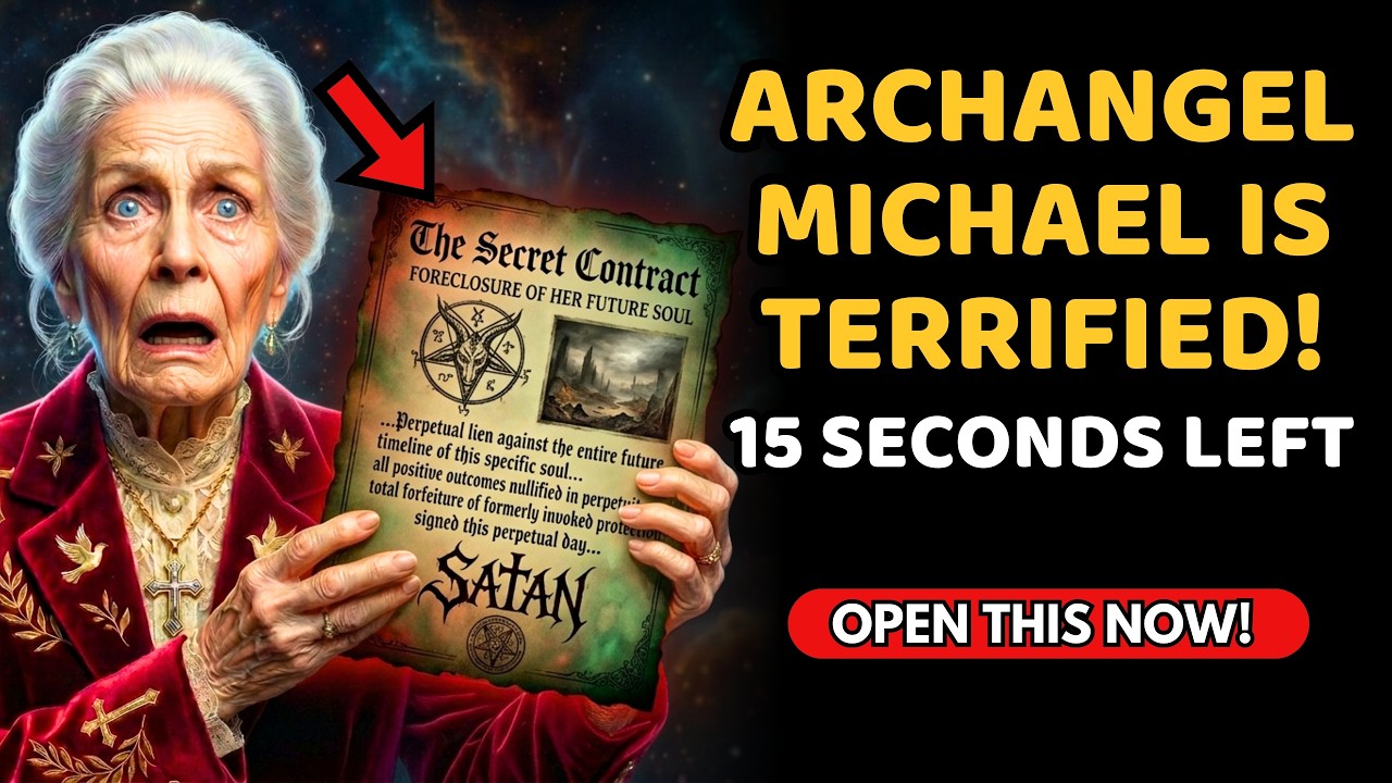 🛑 15 SECONDS —ARCHANGEL MICHAEL REVEALS SATAN’S SECRET CONTRACT HE SIGNED AGAINST YOUR FUTURE. OPEN!