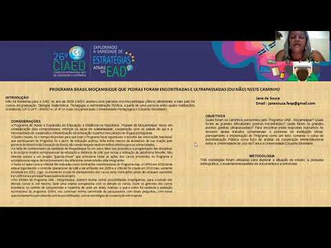 PROGRAMA BRASIL MOÇAMBIQUE QUE PEDRAS FORAMENCONTRADAS E ULTRAPASSADAS (OU NÃO) NESTE CAMINHO.
