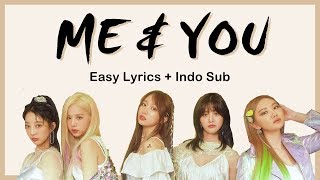 EXID - ME & YOU Easy Lyrics by GOMAWO [Indo Sub]