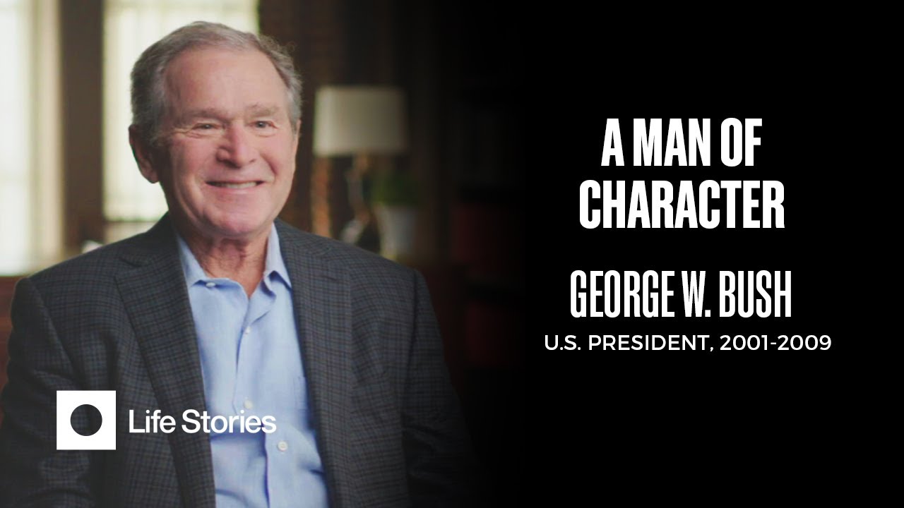 Film backdrop image for George W. Bush Interview: Painting a Portrait of John McCain (2020)