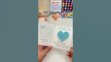 DIY Father’s Day Gift Card Idea | Cute Gift Idea | Paper Craft