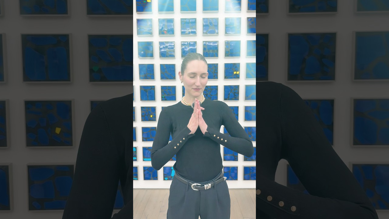 Came for art but ended up in church 🙏🏻 Gregor Hildebrandt @Perrotin