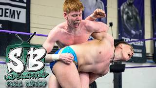 The Future of British Wrestling COLLIDES! | Leon Cage vs Brandon Jordan | SpinebusterTV Underground