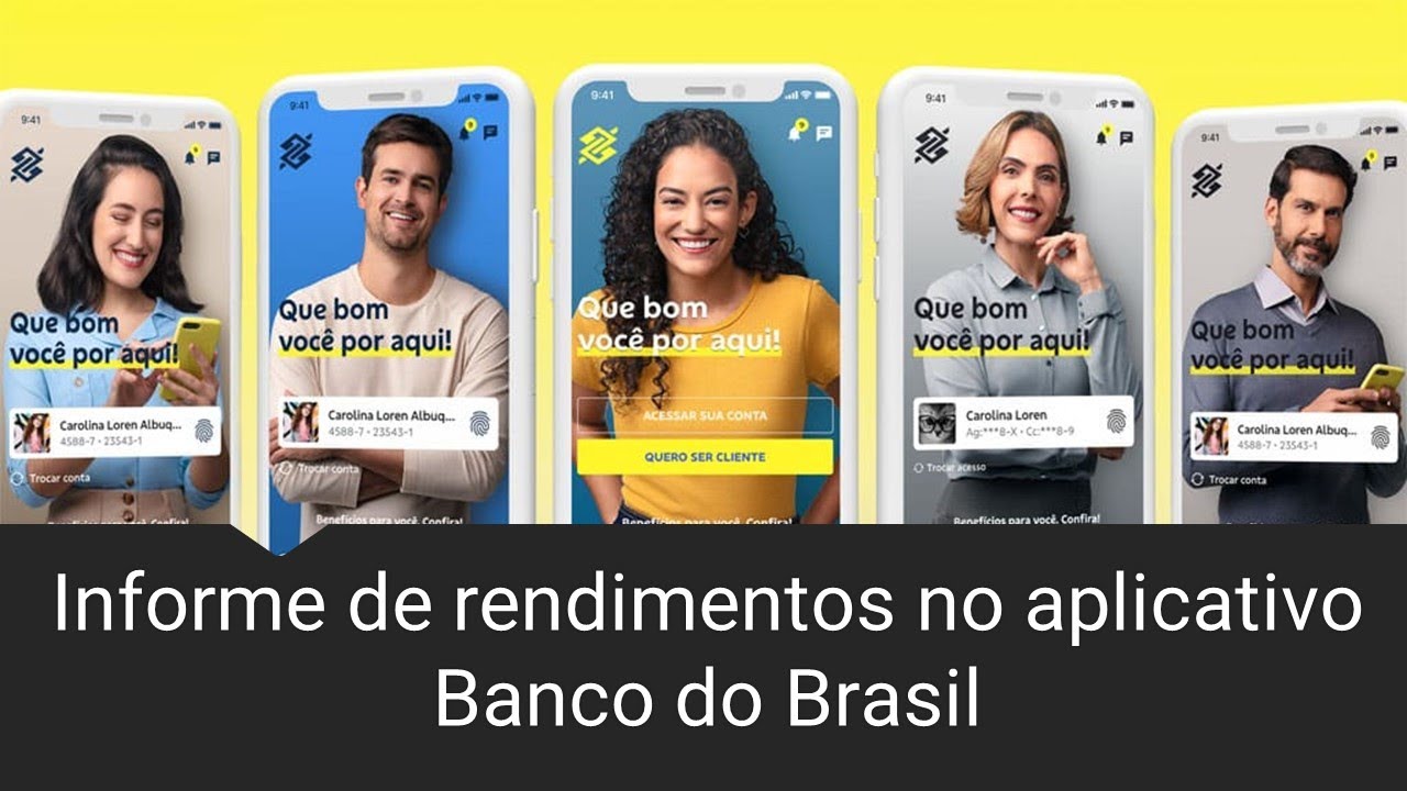 Como tirar informe de rendimentos no aplicativo banco do brasil ...