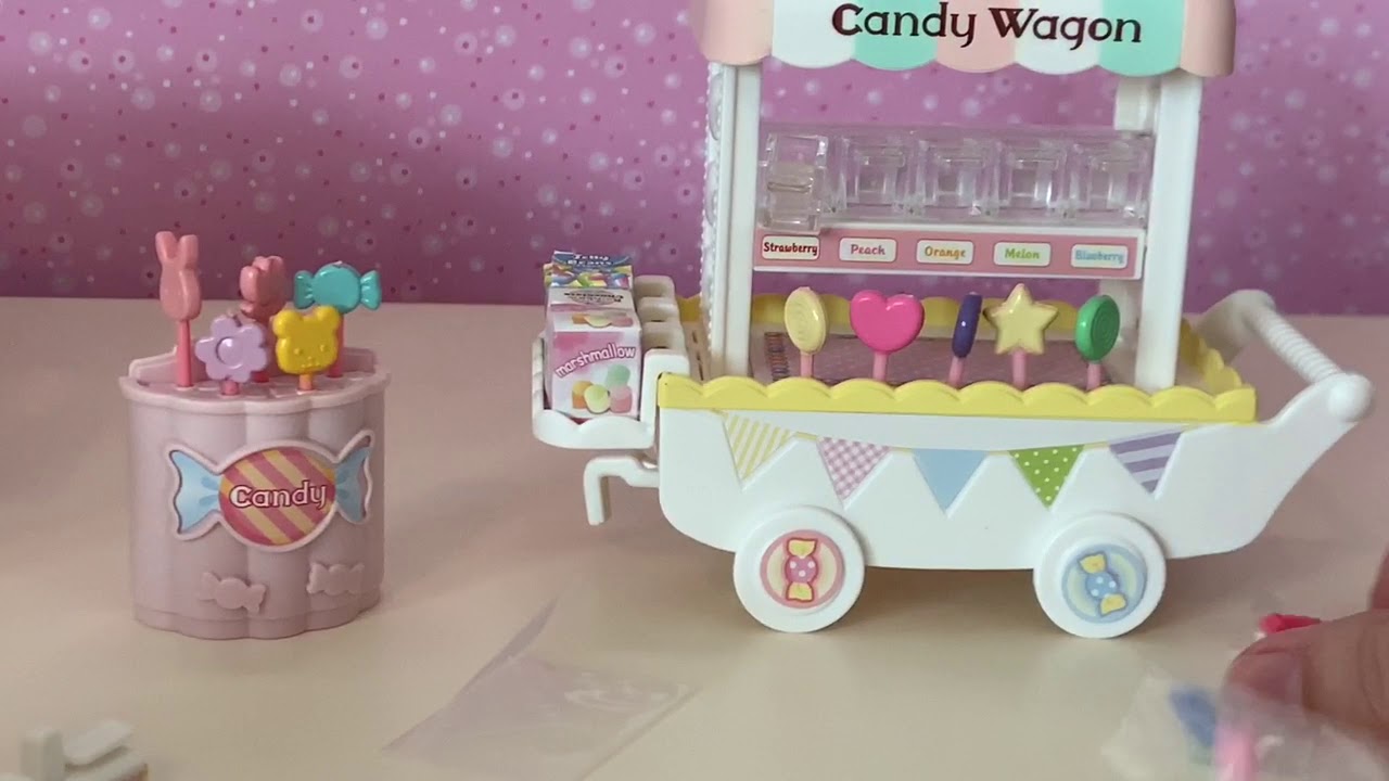 calico critters candy wagon