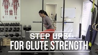 how to: glute-biased dumbbell squats🍑, Step Ups For Glutes