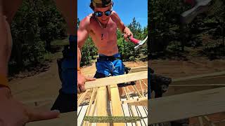 The Fastest Roof Framing Nail Trick You'll Ever See!
