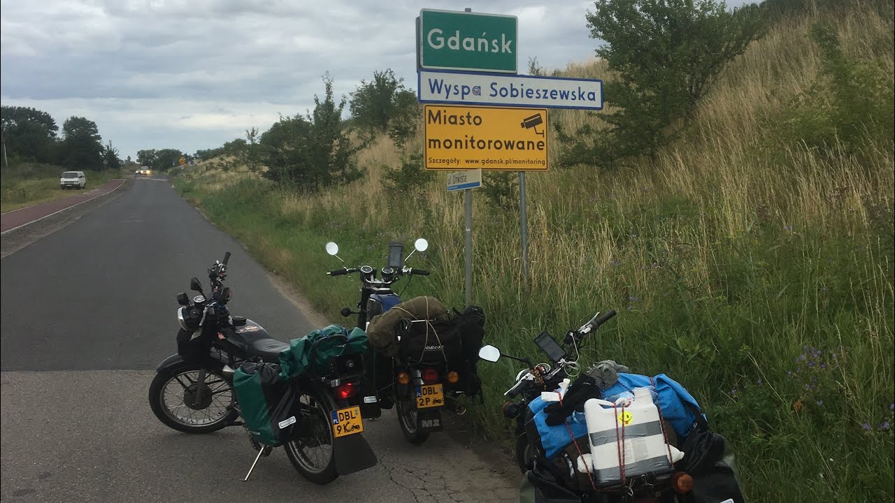 Motocyklem Wsk 125/175 es 125 dookoła Polski dzień piąty