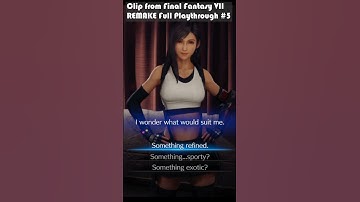 What did you pick? | #finalfantasyviiremake #shorts