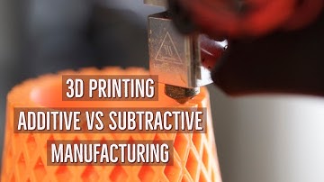 What is 3D PRINTING? Aditive Vs Subtractive Manufacturing