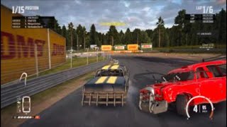 Wreckfest multiplayer realistic crashes PS5