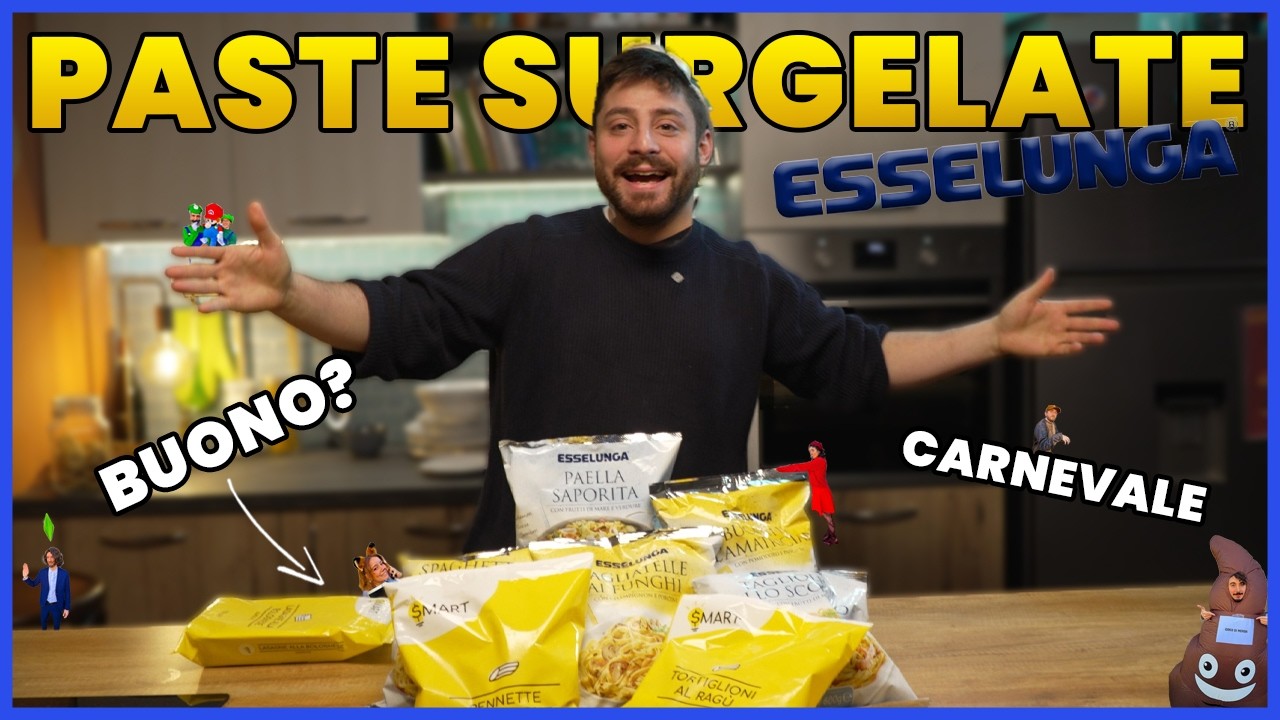 PROVO TUTTE le PASTE SURGELATE di ESSELUNGA | PRATTQUELLO