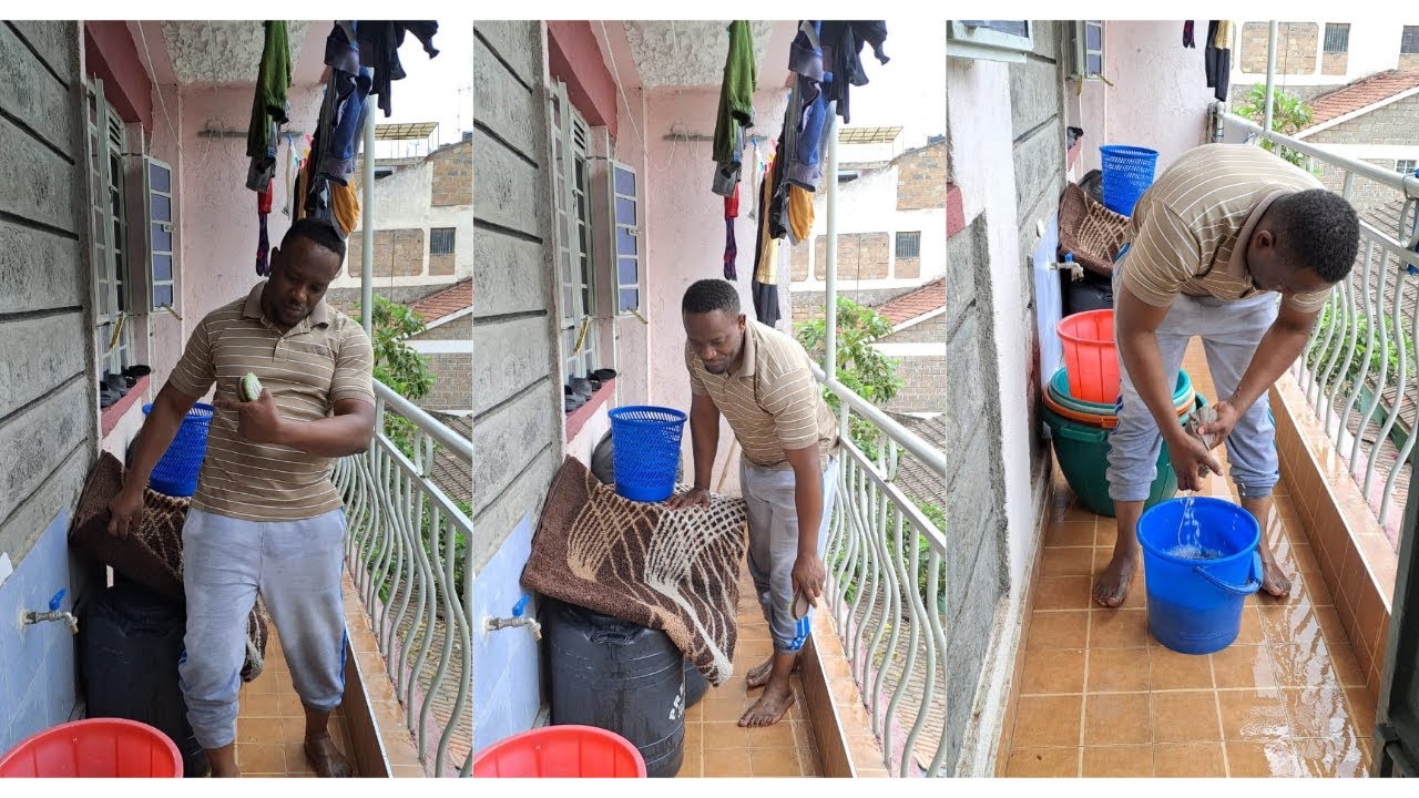 How I helped my wife do some cleaning while at home.....!!!!!! - YouTube