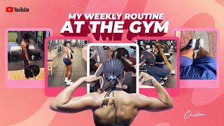 Full 4 Day Workout Split At The Gym  (+ Voiceover Explanation)