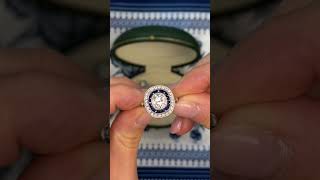 Halos of happiness ✨💍💎🌀 #diamonds #antique #vintage #unique #fyp