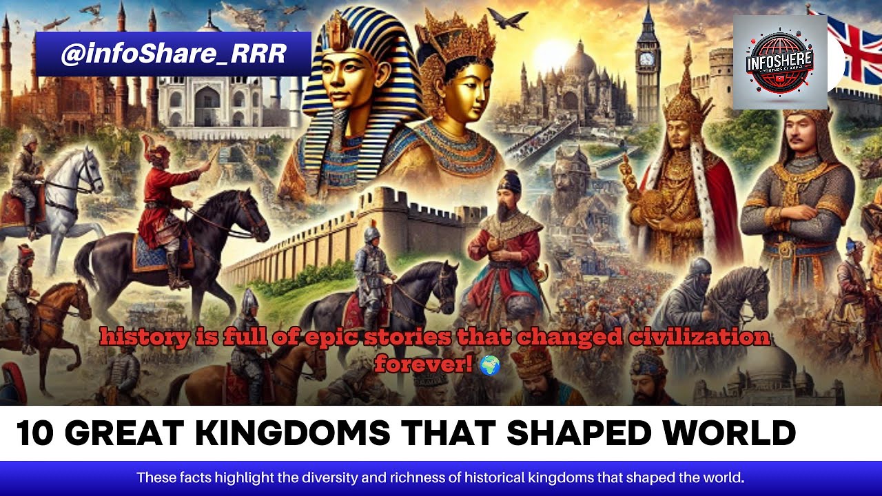 10 Great Kingdoms That Shaped the World – From Ancient Egypt to ...