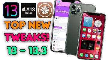 Top New A12 - A13 Jailbreak Tweaks for iOS 13 / 13.3! (Unc0ver + Checkra1n)