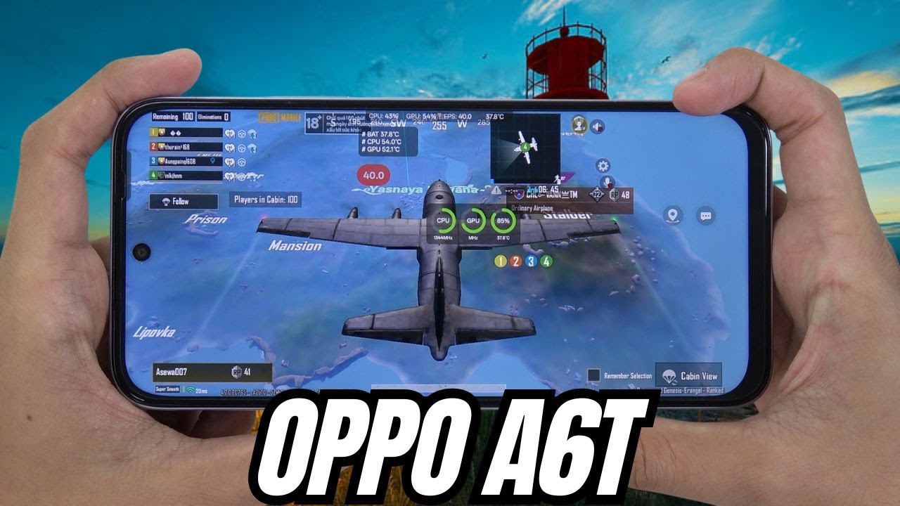 OPPO A6T Test Game PUBG Mobile | Snapdragon 685 | FPS & Graphics