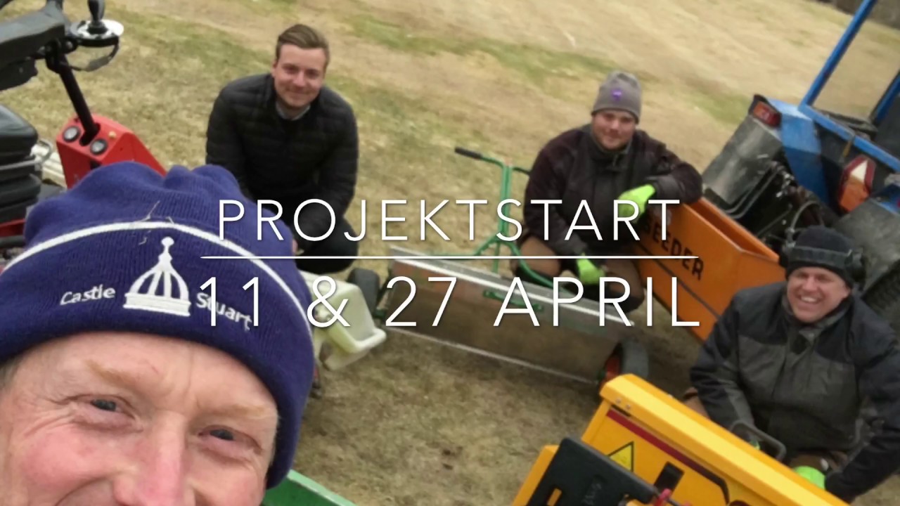 Hjälpsådd av vinterskadade greener i praktiken