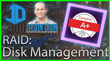 42a - Disk Management (RAID 0 and RAID1 Examples)