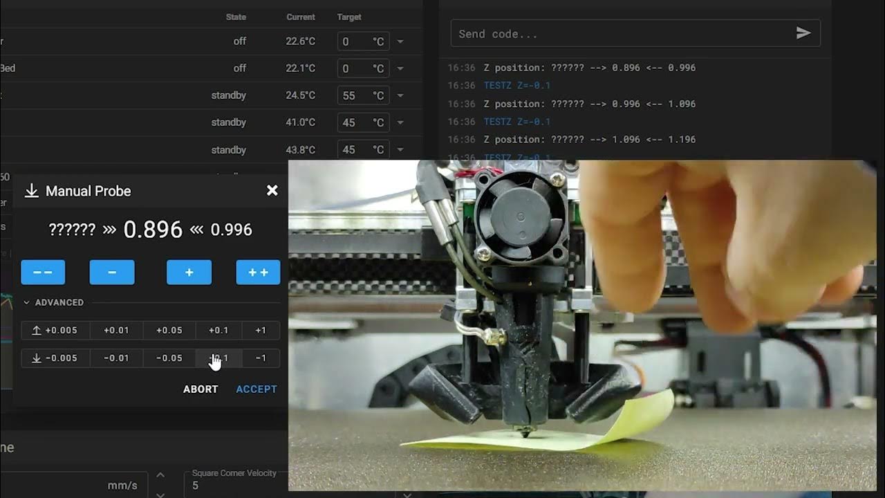 Calibración de Z Offset en Klipper Endstop / Inductivo / BLTouch