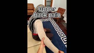 Upper back adjustments can help with upper back pain and can help improve mobility.