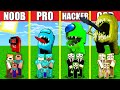 Minecraft Battle: IMPOSTOR AMONG US HOUSE BUILD CHALLENGE - NOOB vs PRO vs HACKER vs GOD / Animation