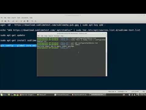 19  Configure SubLime with GIT