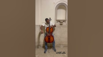 Black guy plays autumn leaves 🍁 #music #viralvideo #learncello #cellotechnique #trending #viral