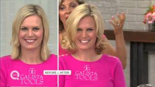 Ships 06/24 Calista Tools Perfecter Pro Grip Heated Round Brush with Leah Williams