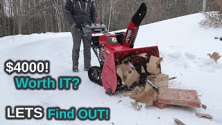 This SNOWBlower DOES NOT Break SHEAR Bolts | Honda HSS Auger Lock Protection System | How it WoRKS