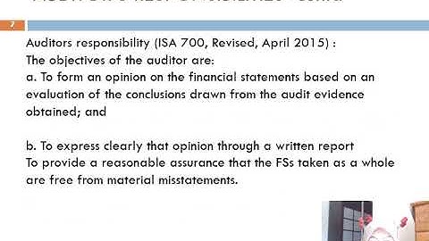 Main audit objective and scope of audit- Part 1-Siti Noor Hayati MZ