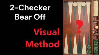 2 Checker Bear Off Visual Method