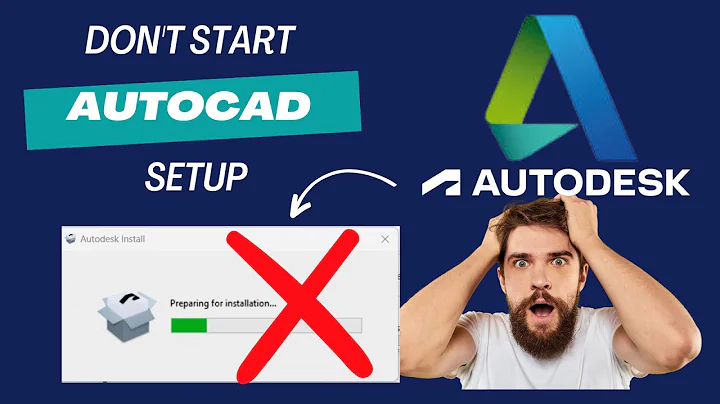 Autodesk AutoCAD installation not starting. don't start autocad setup - DayDayNews