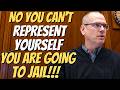 Sovereign Citizen REFUSES To Follow The Rules And Gets PUNISHED