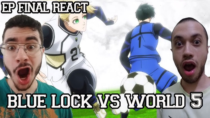 BLUE LOCK VS JAPÃO SUB-20! INSANO!! React Blue Lock EP. 24 