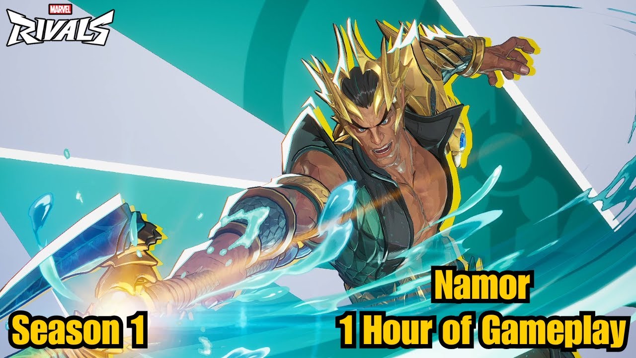Namor 1 Hour of Gameplay | Marvel Rivals | Season 1 - YouTube